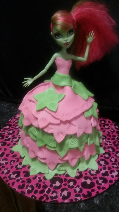 MH doll cake - Venus - Cake by livelongandeatcake