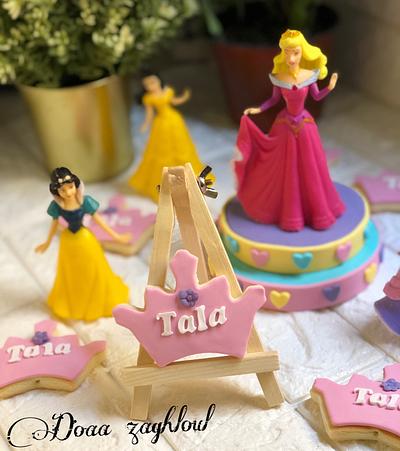 Prinsess cookies - Cake by Doaa zaghloul 