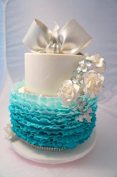 "Tiffany" box - Cake by Svetlana Petrova