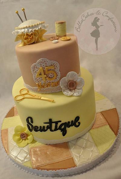 Business Anniversary Cake  - Cake by BellaCakes & Confections
