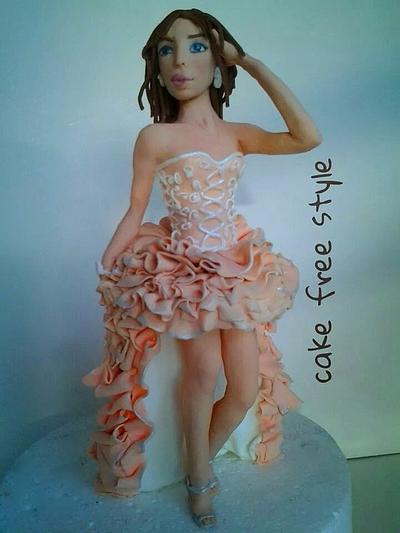 la mia modella - Cake by Felicita (cake free style)