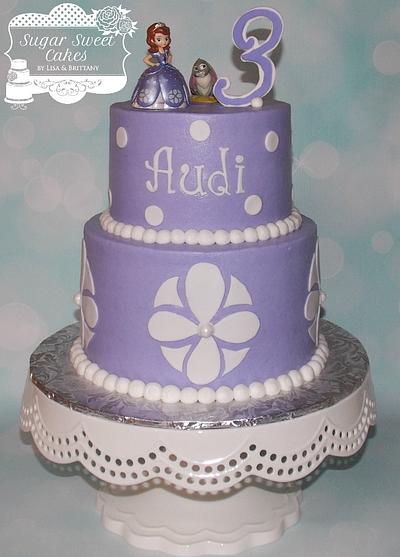 Sofia the First - Cake by Sugar Sweet Cakes
