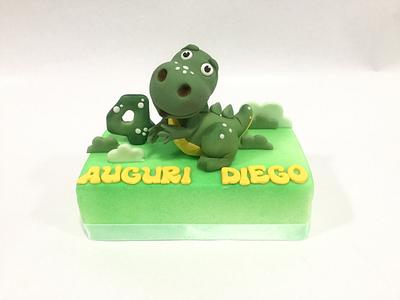 T-rex baby cake  - Cake by Donatella Bussacchetti