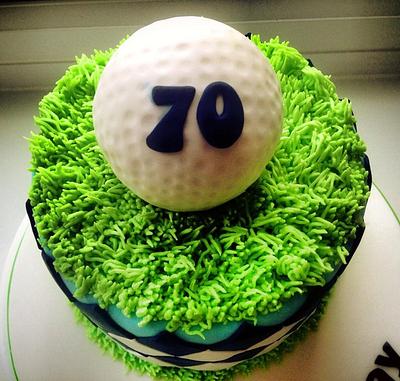 golfers cake - Cake by jodie