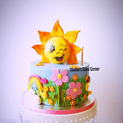 YOU Are My Sunshine  - Cake by Shorna's Cake Corner