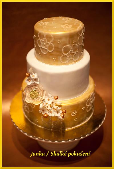 Golden beauty - Cake by Janka / Sladke pokuseni