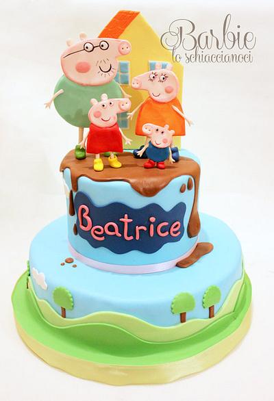 Peppa Pig Cake - Cake by Barbie lo schiaccianoci (Barbara Regini)