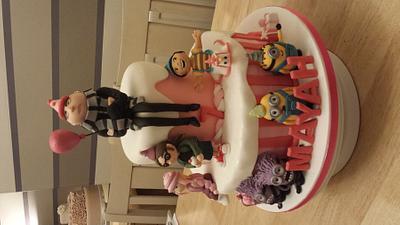 Despicable Me Cake - Cake by Heathers Taylor Made Cakes