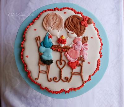 Valentine's Day cake2 - Cake by Prachi Dhabaldeb