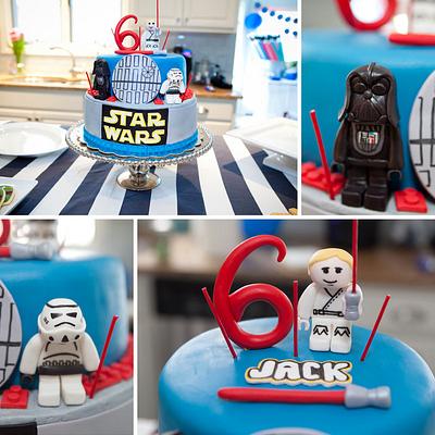 Star Wars Lego Cake - Cake by Dakota's Custom Confections