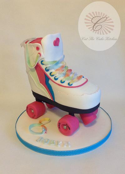3D Roller Skate  - Cake by Emma Lake - Cut The Cake Kitchen