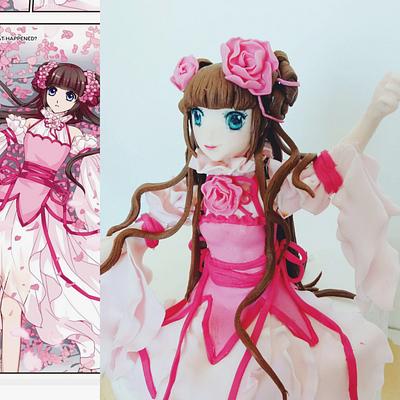 Mangas figurine  - Cake by MayBel's cakes