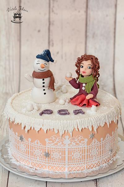 Let It Snow=) - Cake by Vesela Jekova