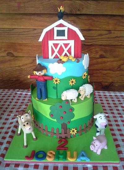 Farmyard Cake - Cake by Kim Berriman