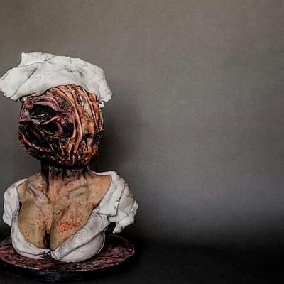 Silent Hill Nurse - Cake by Christine