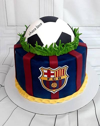 football cake - Cake by Choco loco