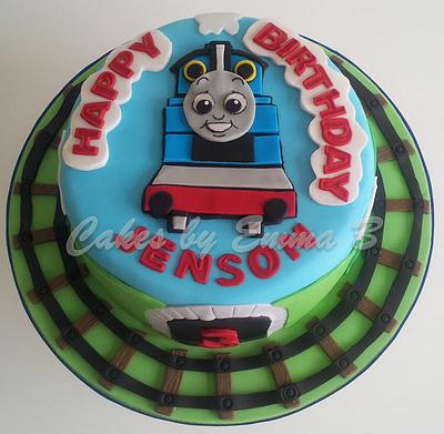 Thomas the Tank Engine Cake  - Cake by CakesByEmmaB