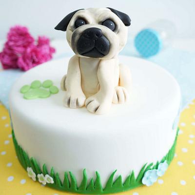 Mops Dog - Cake by Arletka