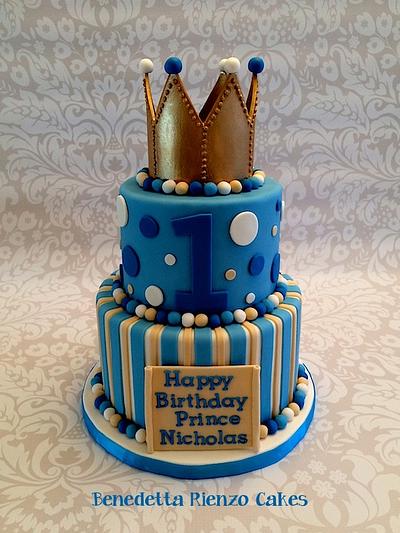 Little Prince 1st Birthday - Cake by Benni Rienzo Radic