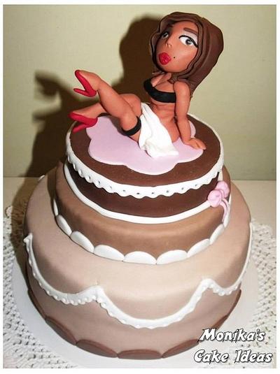 sexy lady - Cake by Monika Farkas