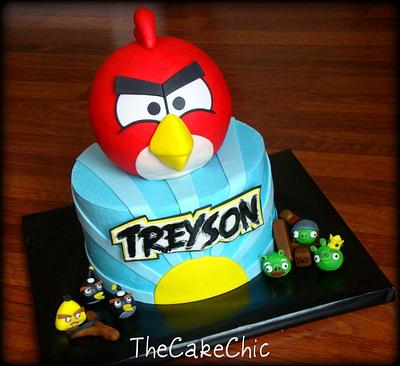 Angry Birds Cake - Cake by Misty