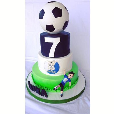 Football cake - Cake by K. Vitlov