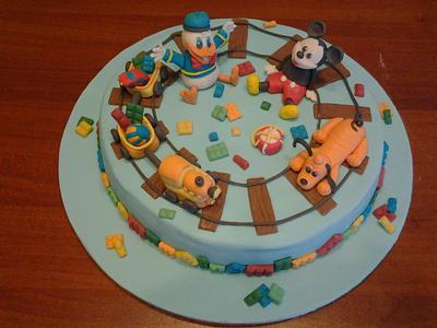 topolino e paperino - Cake by fantasiedizucchero08