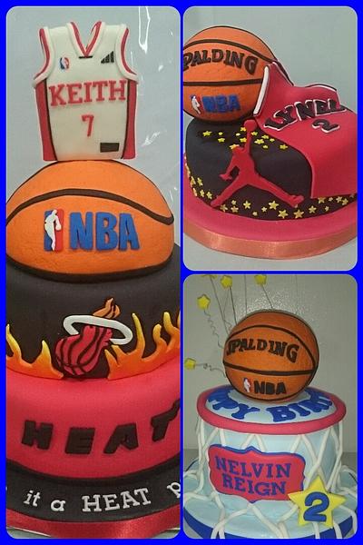 basketball themed cakes - Cake by Francesca's Smiles