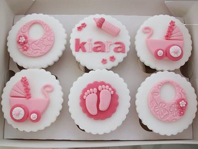 New Baby Girl - Cake by TraceyWheeler