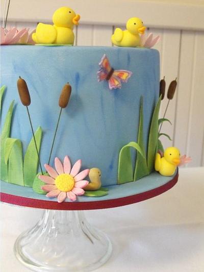 Duck Pond Cake - Cake by Esther Scott