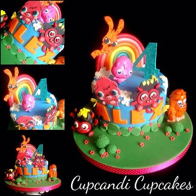 Moshi monster cake - Cake by Cupcandi Cupcakes