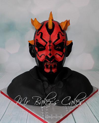 Darth Maul - Sugar Force Collaboration - Cake by Mr Baker's Cakes