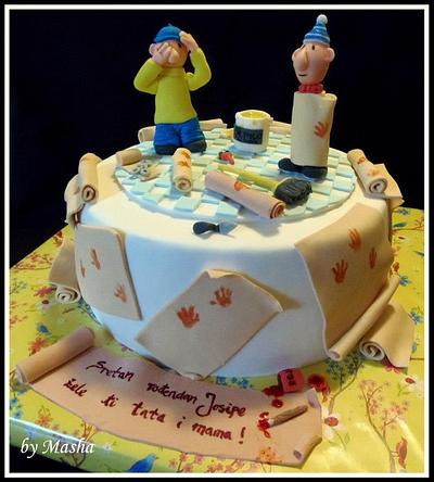 Pat and Mat cake - Cake by Sweet cakes by Masha
