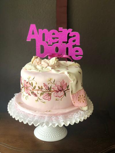 Christening Cake for Andi - Cake by Mucchio di Bella