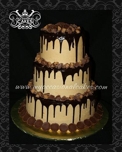 Chocolate-Peanut Butter Cup Cake - Cake by Occasional Cakes