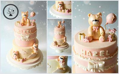 Teddy Bear Love - Cake by Slice of Heaven By Geethu