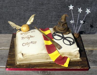 Harry Potter cake - Cake by That Cake Lady