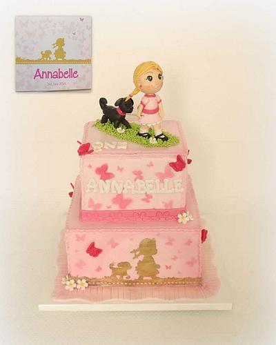 Baby 1st birthday  - Cake by Karen Dodenbier