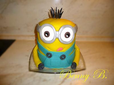 Minion cake - Cake by Benny's cakes