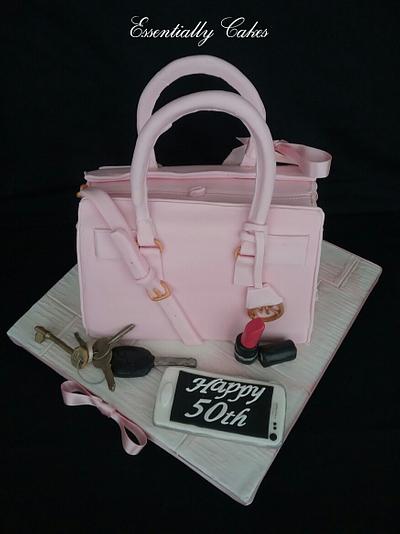MK Pink Handbag  - Cake by Essentially Cakes