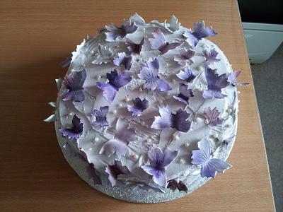 Butterfly cake - Cake by Kristy