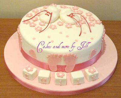 Baptism cake - Cake by Jeffreys Cakes and Bakes