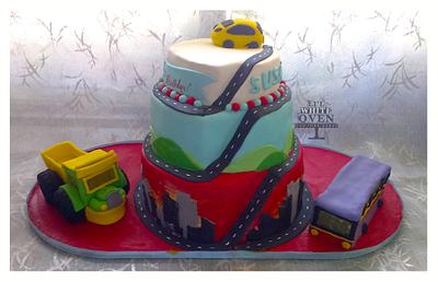 Transport themed cake - Cake by Gauri Kekre