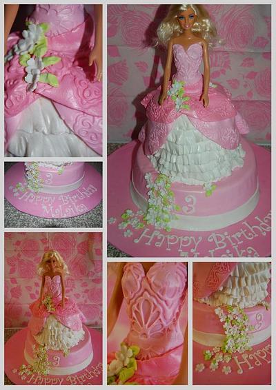 Spring Barbie Cake - Cake by Wicked Creations