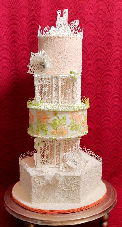 Wedding cake - Cake by babita agarwal