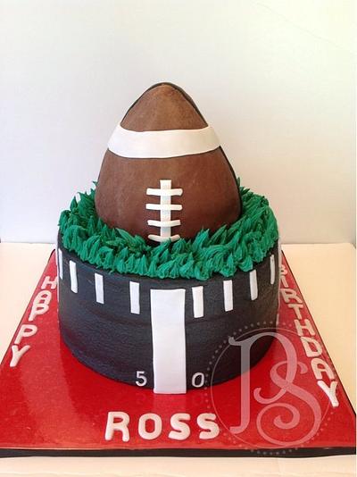 Football Cake - Cake by Alicia