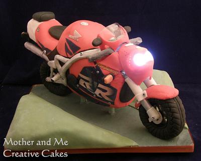 Motorbike Cake - Cake by Mother and Me Creative Cakes