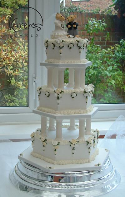 A Country Wedding - Cake by Karen Burton
