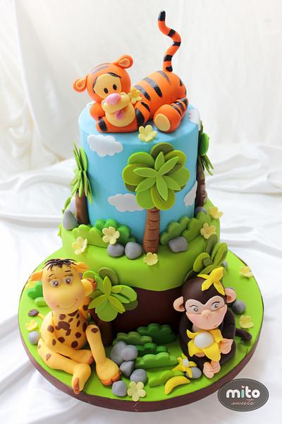 Tigger cake by Mito Sweets  - Cake by Mito Sweets 