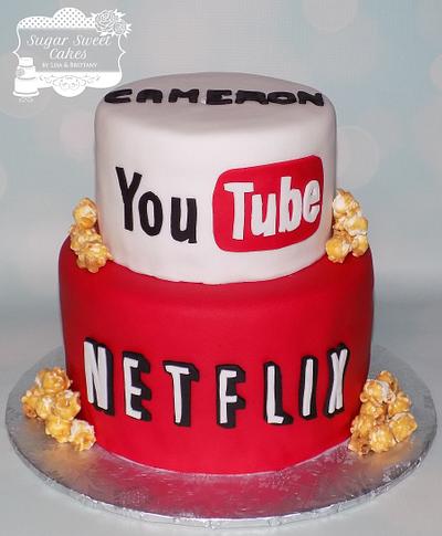 YouTube Netflix - Cake by Sugar Sweet Cakes